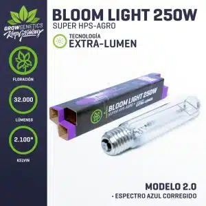 AMPOLLETA 250W SODIO GROW GENETICS 1