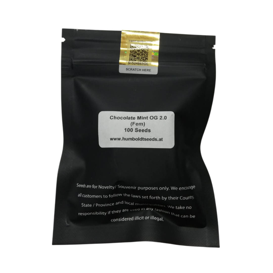 PACK MAYORISTA CHOCOLATE MINTZ OG 2.0 FEM 100 SEMILLAS HUMBOLDT SEEDS 1