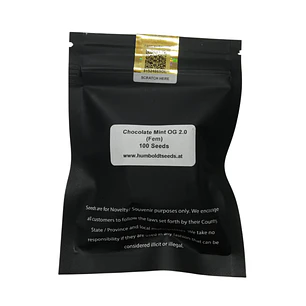 PACK MAYORISTA CHOCOLATE MINTZ OG 2.0 FEM 100 SEMILLAS HUMBOLDT SEEDS