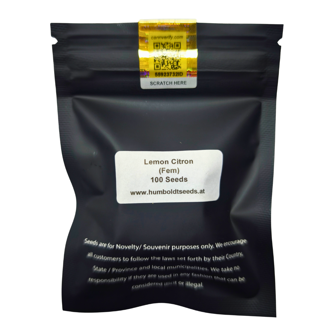 PACK MAYORISTA LEMON CITRON FEM 100 SEMILLAS HUMBOLDT SEEDS 1