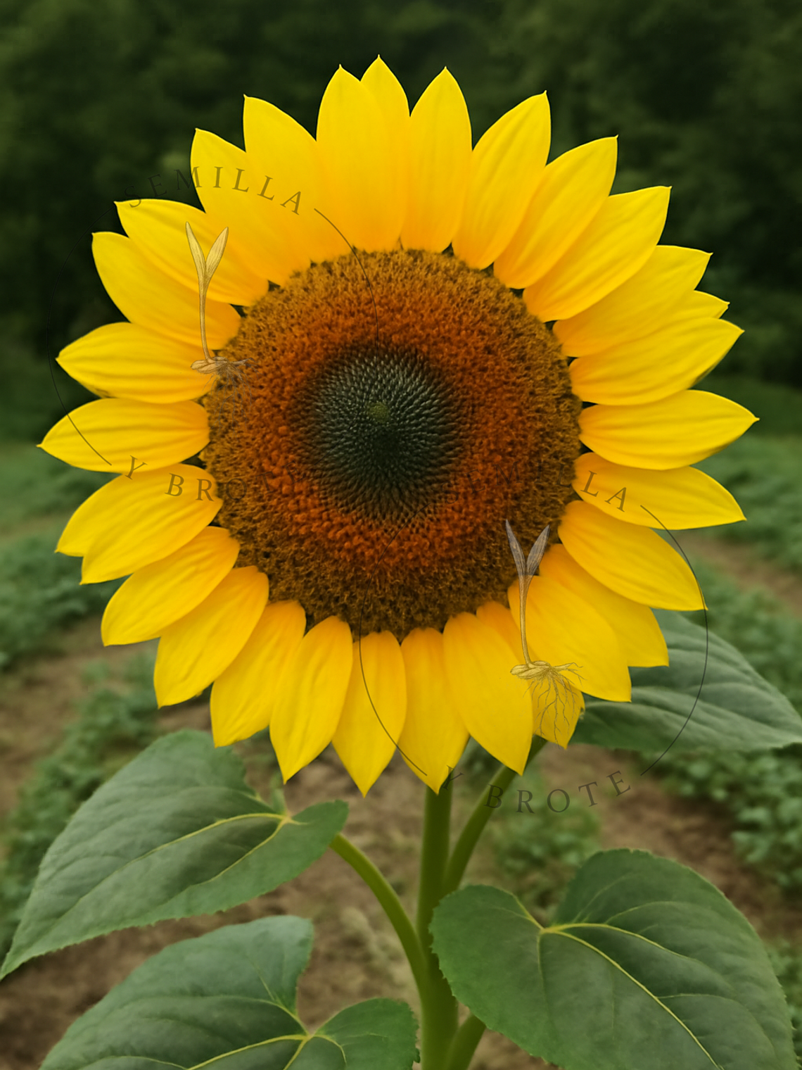 Semilla Girasol Amarillo Grande (30 Semillas) 1
