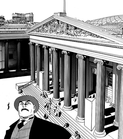 Professor Munakata's British Museum Adventure - Hoshino Yukinobu