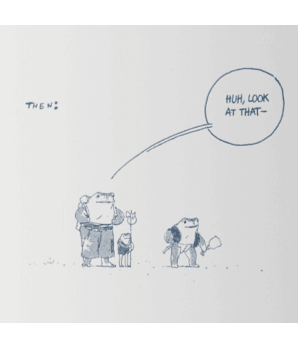 A Frog in the Fall - Linnea Sterte