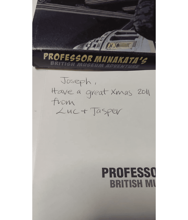 Professor Munakata's British Museum Adventure - Hoshino Yukinobu