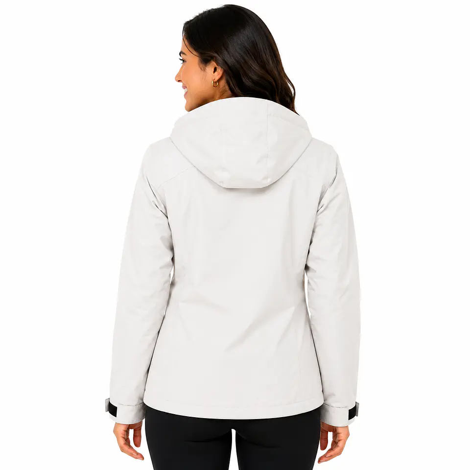 Chaqueta Corta Viento Blanca 2