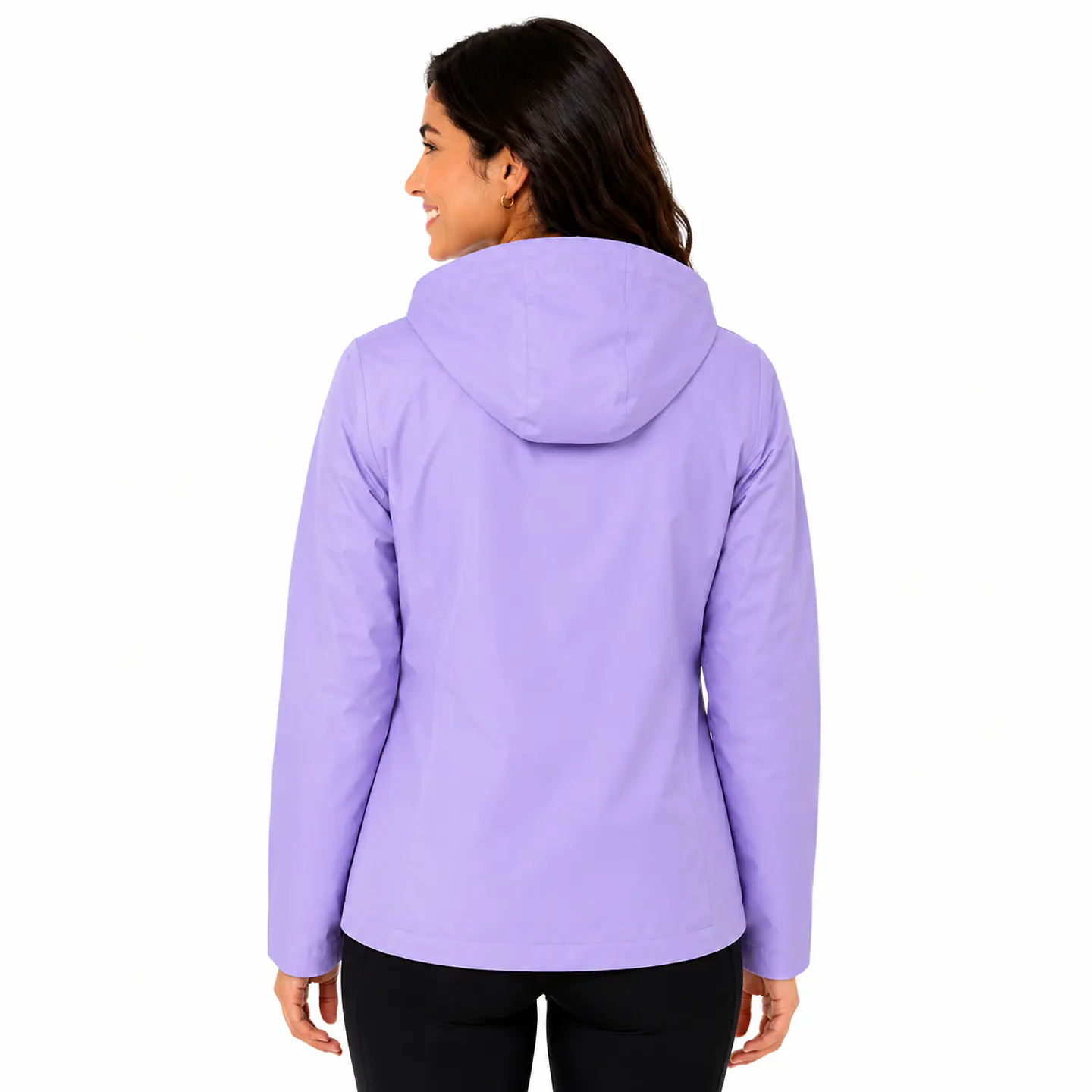 Chaqueta Top Impermeable Violeta 2