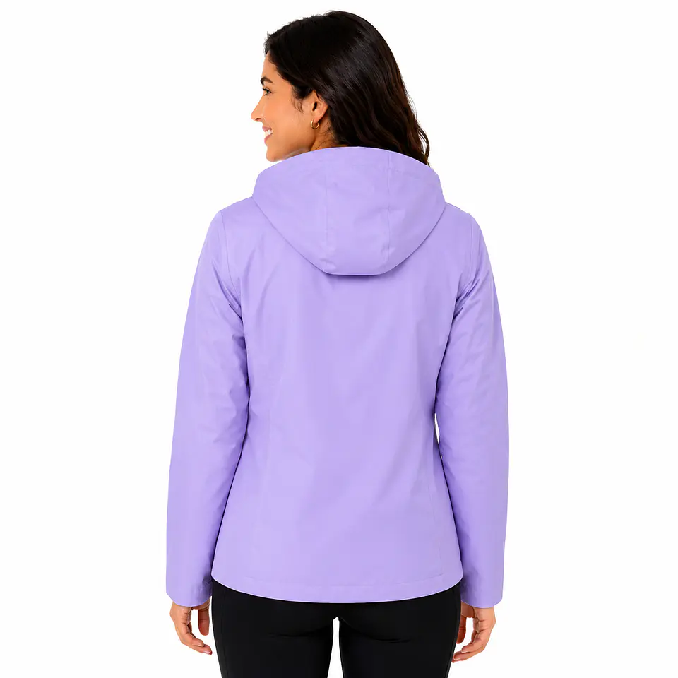 Chaqueta Top Impermeable Violeta 2