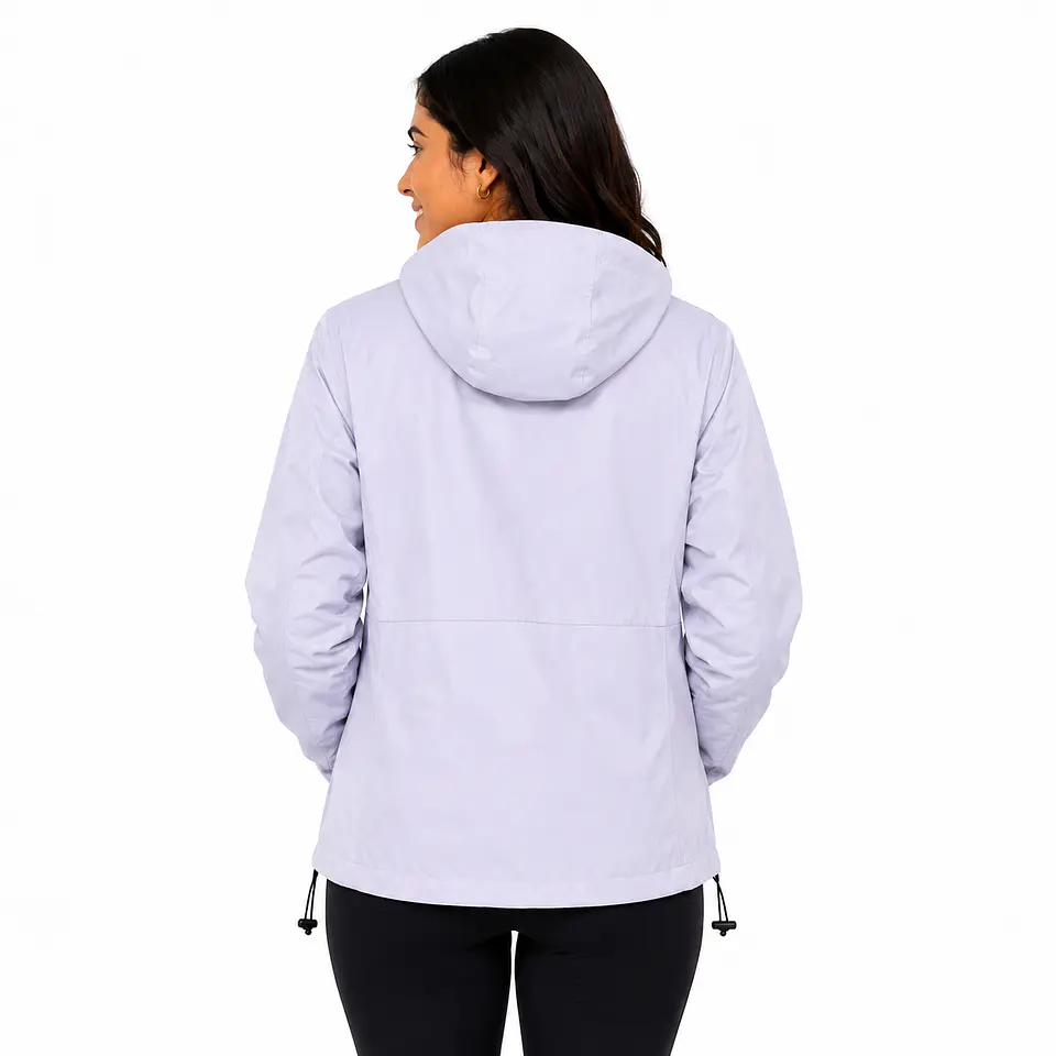 Chaqueta Top Impermeable Lila 2