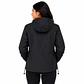 Chaqueta Top Impermeable Negra - Miniatura 2