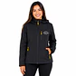 Chaqueta Impermeable de Frío Negra - Miniatura 1
