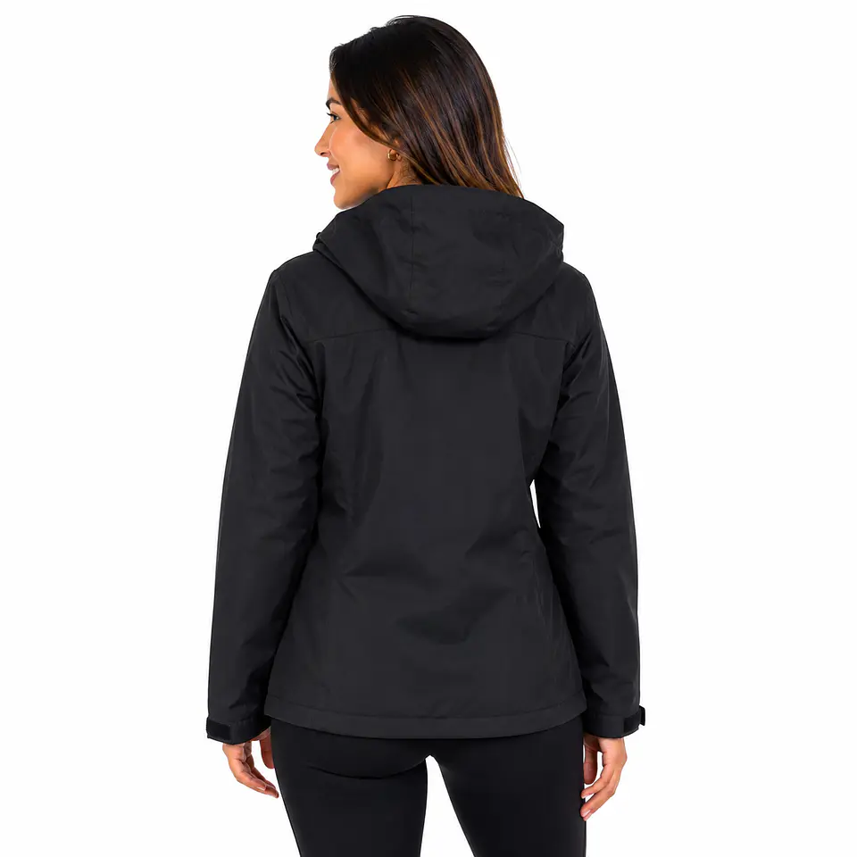 Chaqueta Impermeable de Frío Negra 2