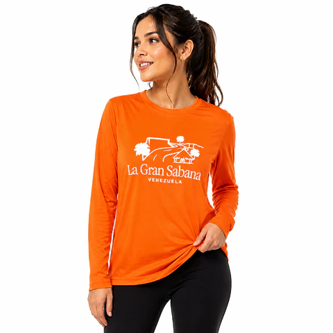 Camisa Gran Sabana Naranja