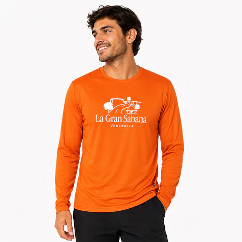 Camisa Gran Sabana Naranja