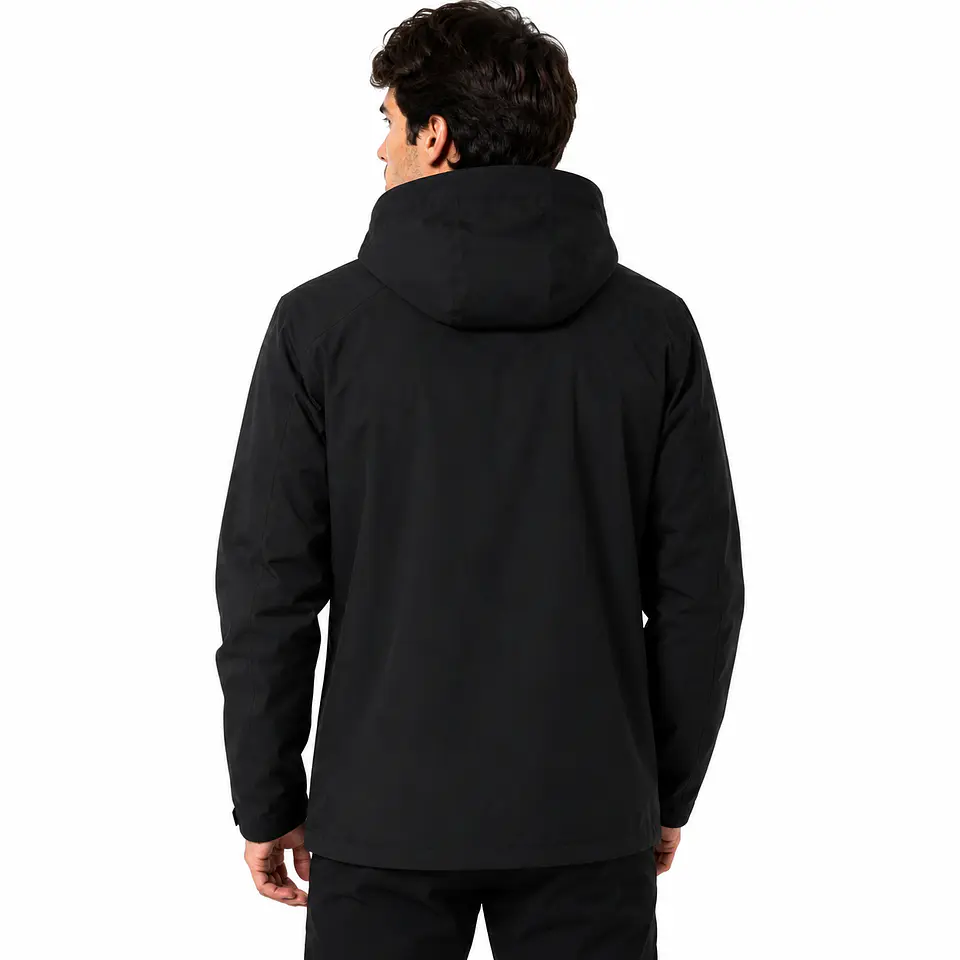 Chaqueta Corta Viento Negra 2