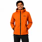 Chaqueta Top Impermeable Naranja - Miniatura 1