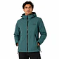 Chaqueta Top Impermeable Verde - Miniatura 1