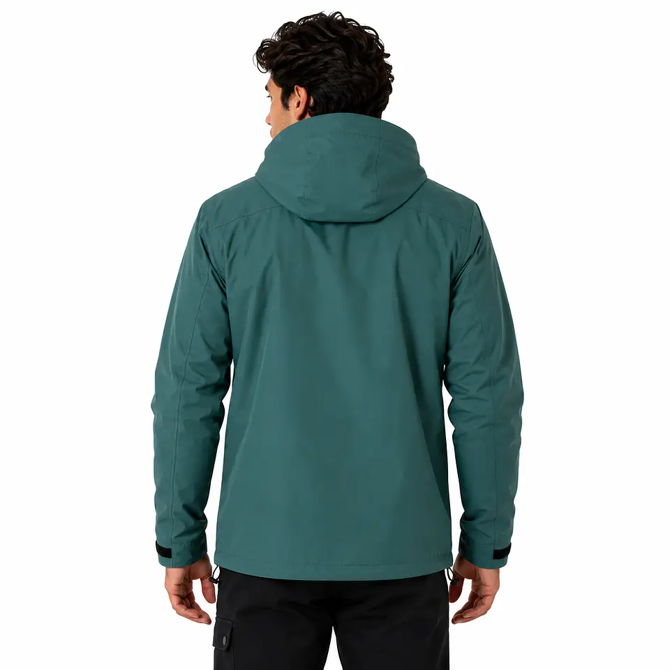 Chaqueta Top Impermeable Verde 2
