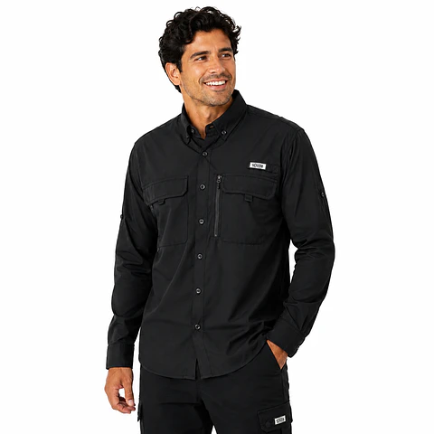 Camisa de Trekking Negra