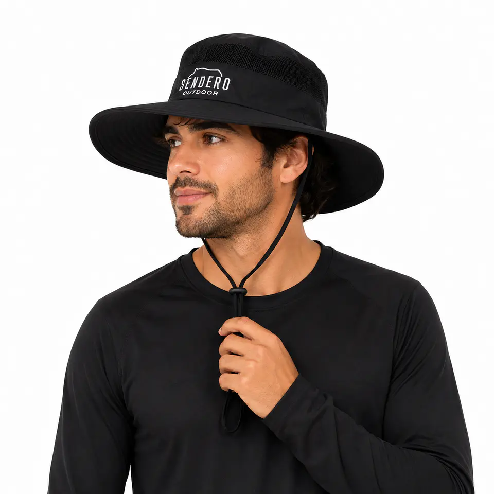 Sombrero Safari Negro 1