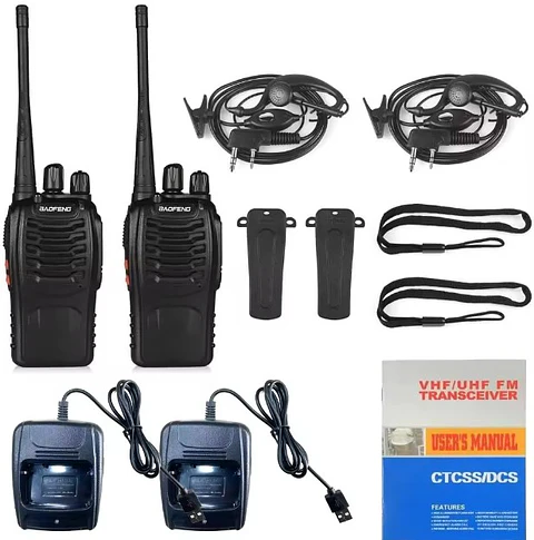 PAR de Radios Baofeng 888S