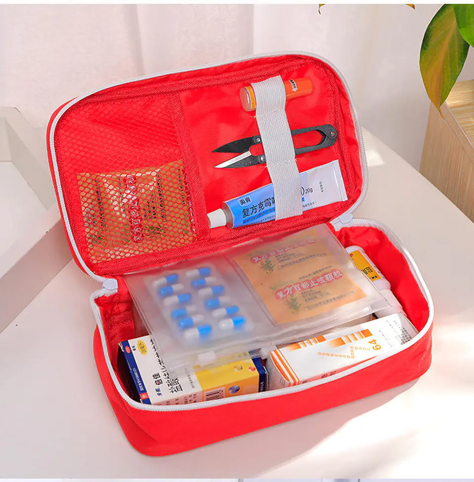 Bolso de Primeros Auxilios Rojo 2