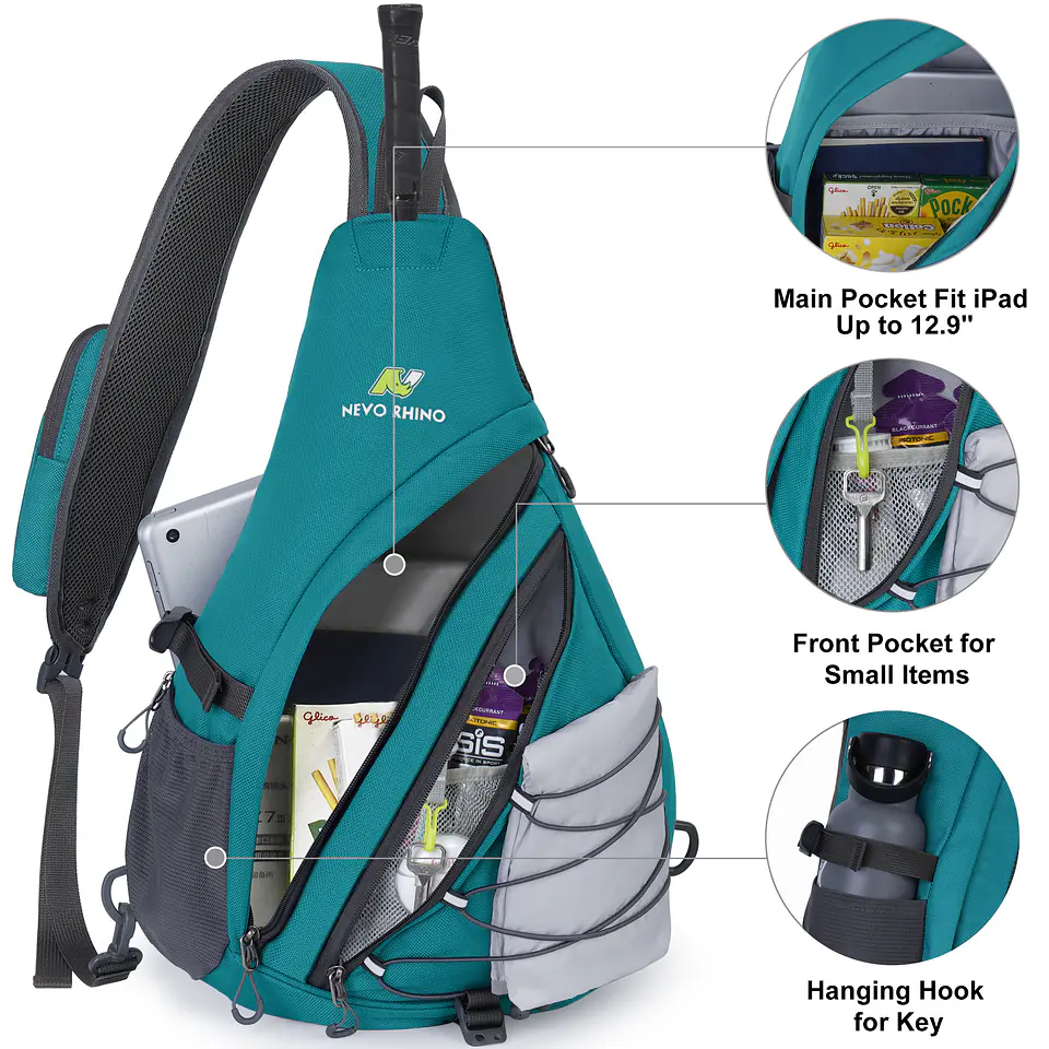 Morral Cruzado Naranja 15L 2