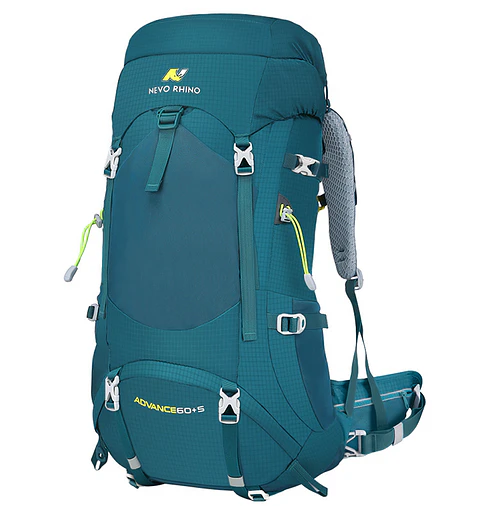 Mochila 60+5 L Turquesa