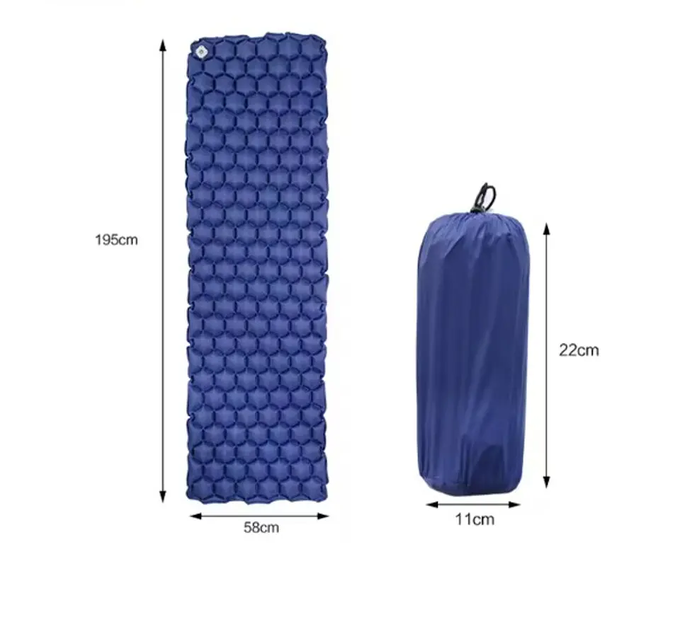 Colchon Inflable Azul 2