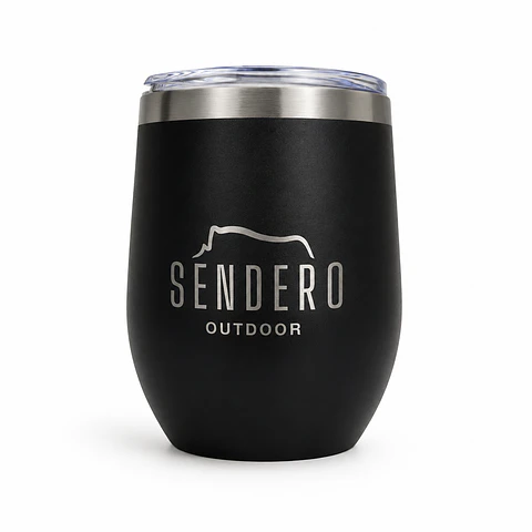 Vaso Térmico Oval (Negro)