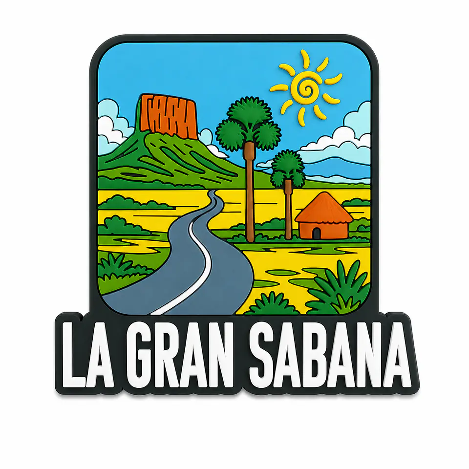Imán Gran Sabana-Paisaje 1