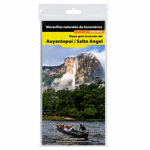 Mapa del Auyantepui