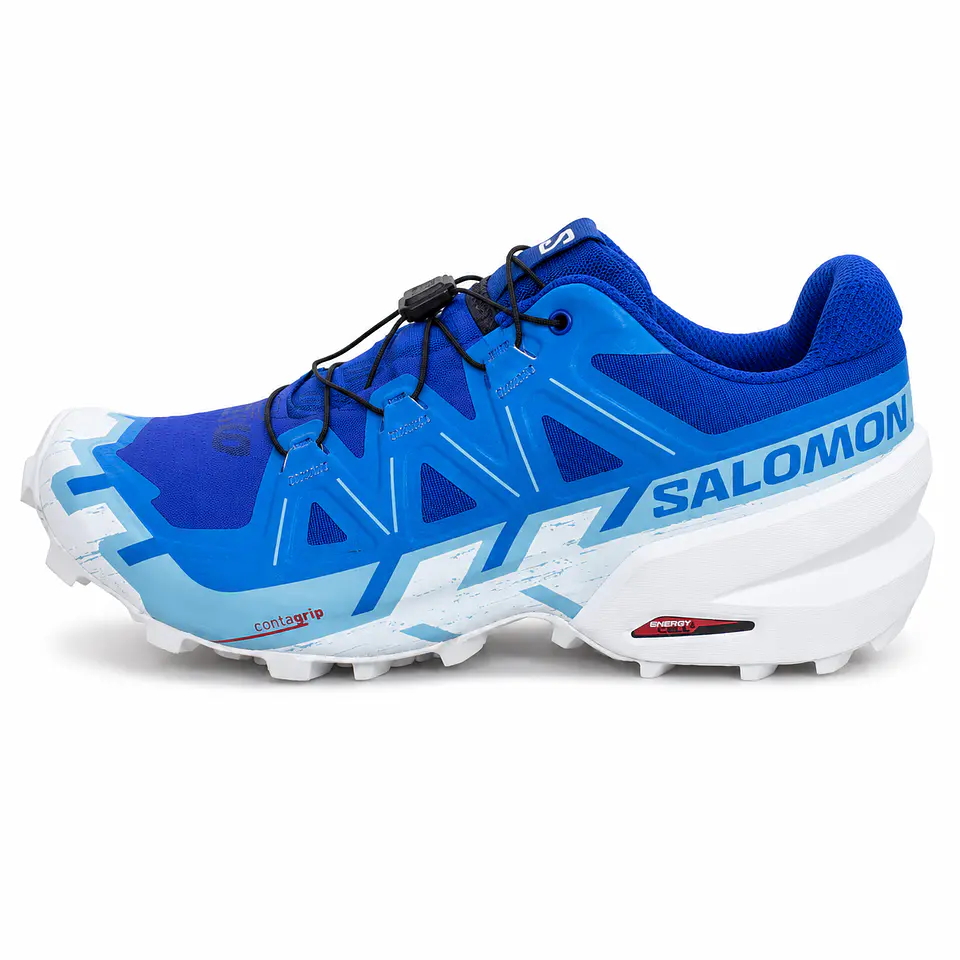 Salomon Speedcroos 6 Caballero, Azul y Blanco 1