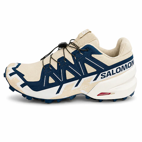 Salomon Speedcroos 6 Caballero, Beige y Azul