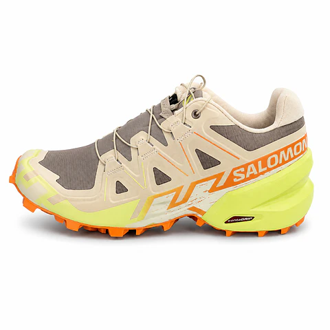 Salomon Speedcroos 6 Dama Crema Naranja