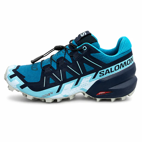 Salomon Speedcroos 6 Dama Turquesa y Negro