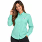 Camisa de Trekking Turquesa - Thumbnail 1