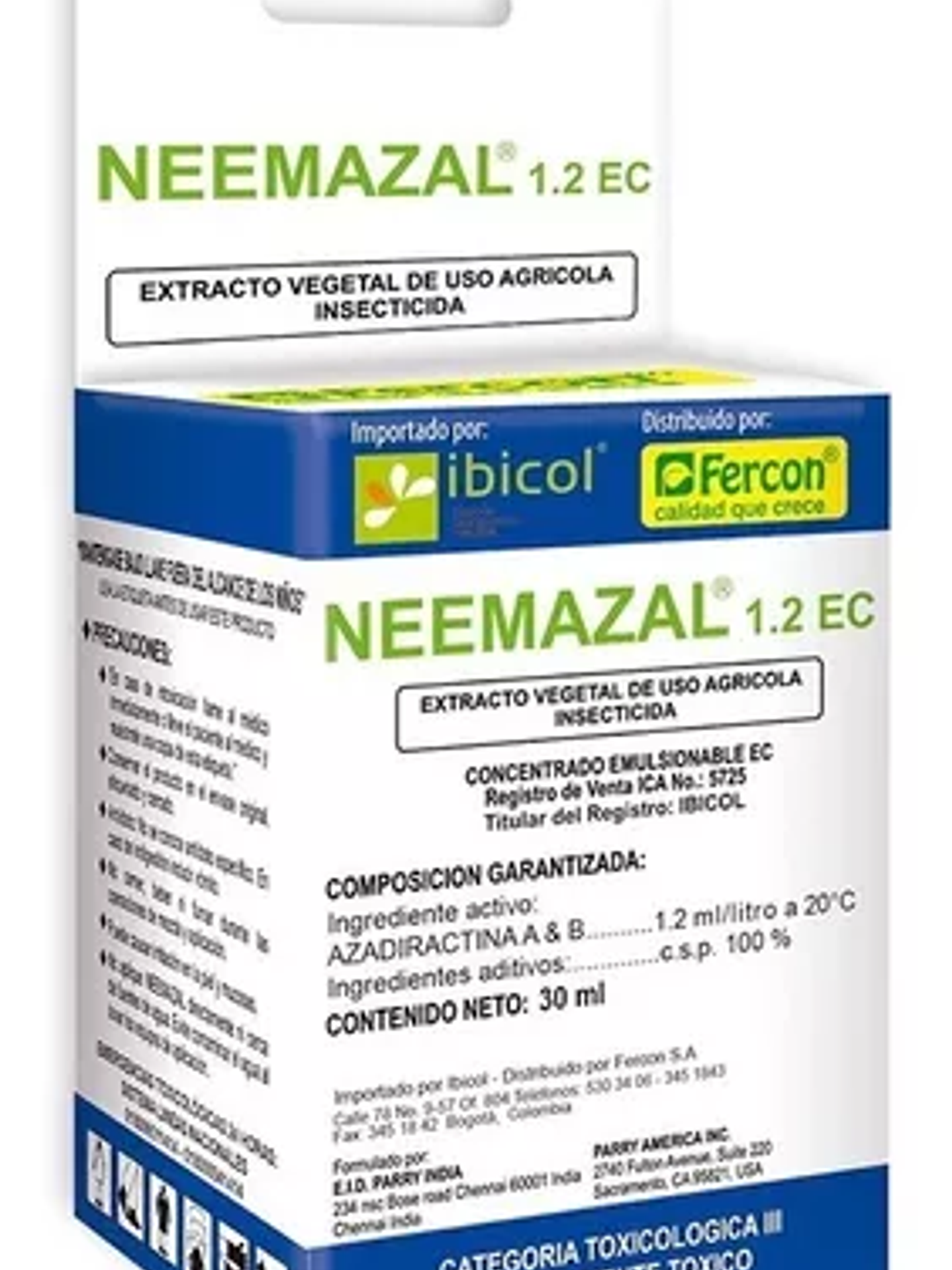 Neemazal Insecticida 1