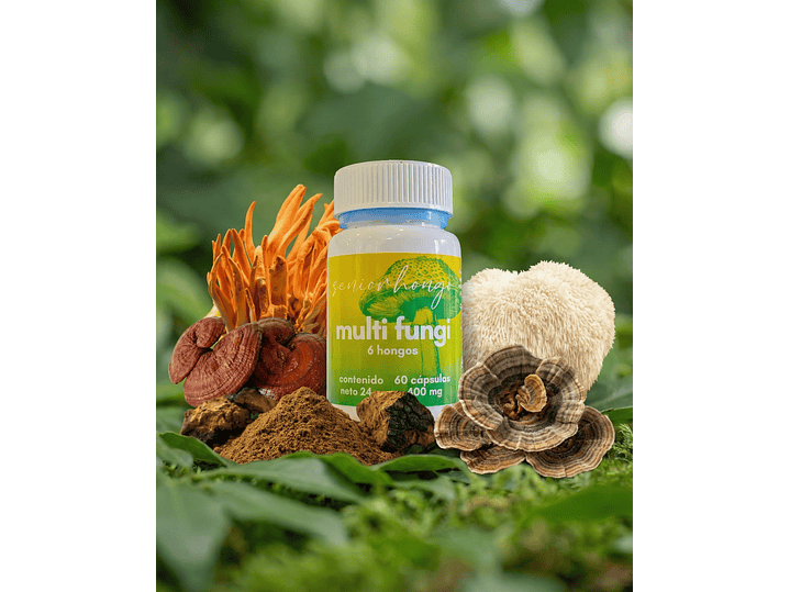 MultiFungi - Bienestar integral en una sola fórmula 1