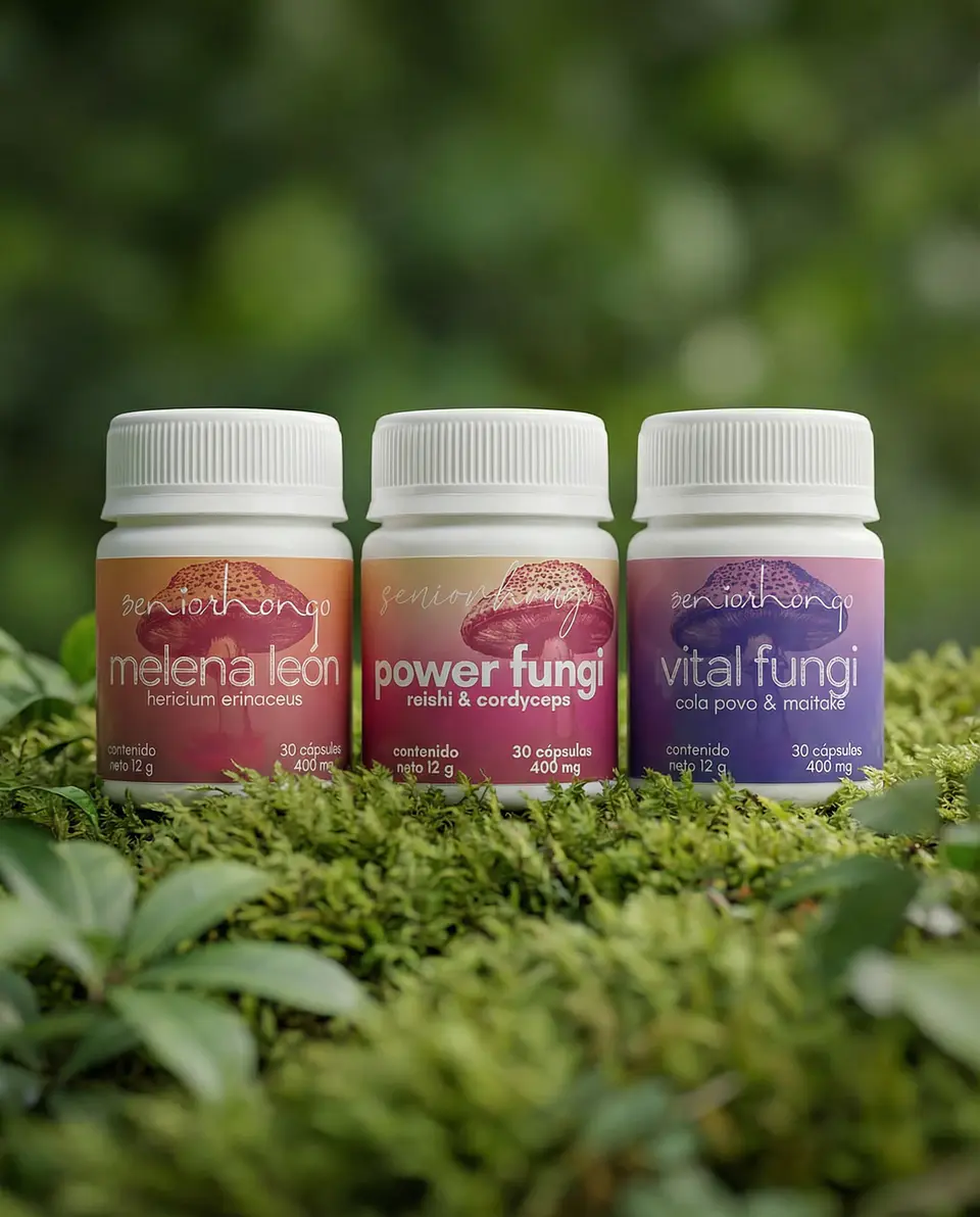 Pack x3 Hongos Funcionales (30 caps c/u) 2