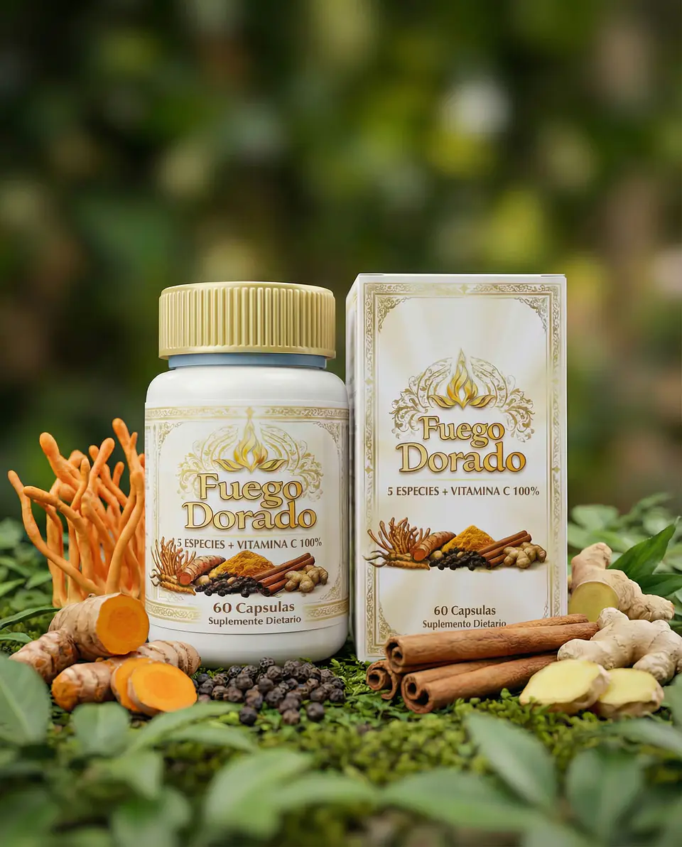 FUEGO DORADO🔥 Activa la Energía Digestiva - Potente Antiinflamatorio 1