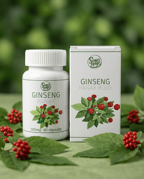 Ginseng Panax 500 mg – 60 Cápsulas