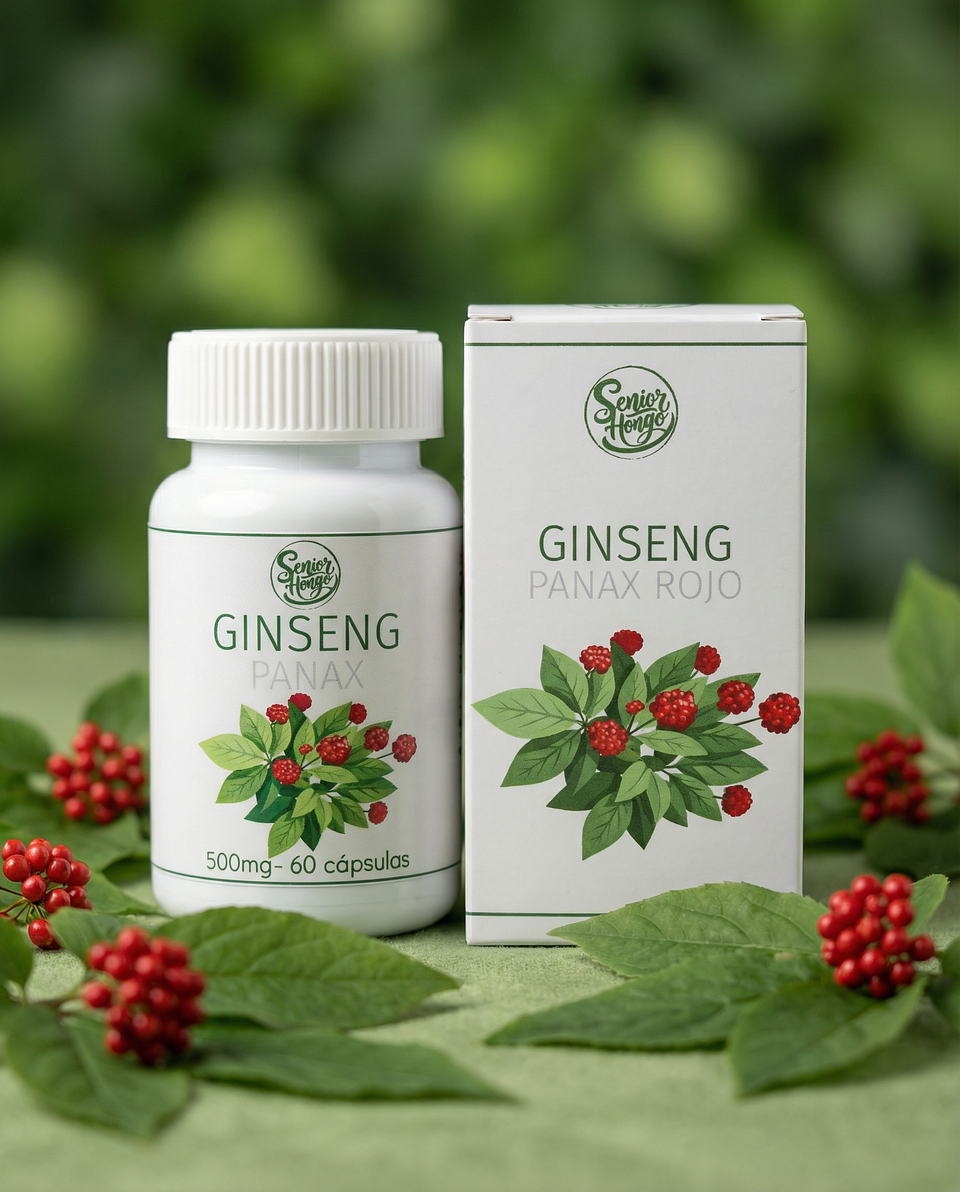 Ginseng Panax 500 mg – 60 Cápsulas 1