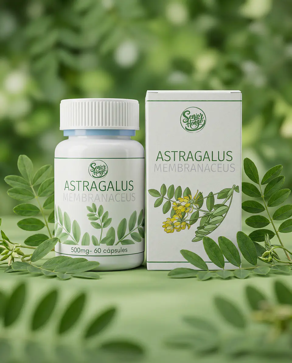 Huáng Qí –  (Astragalus membranaceus) 500 mg – 60 Cápsulas 1