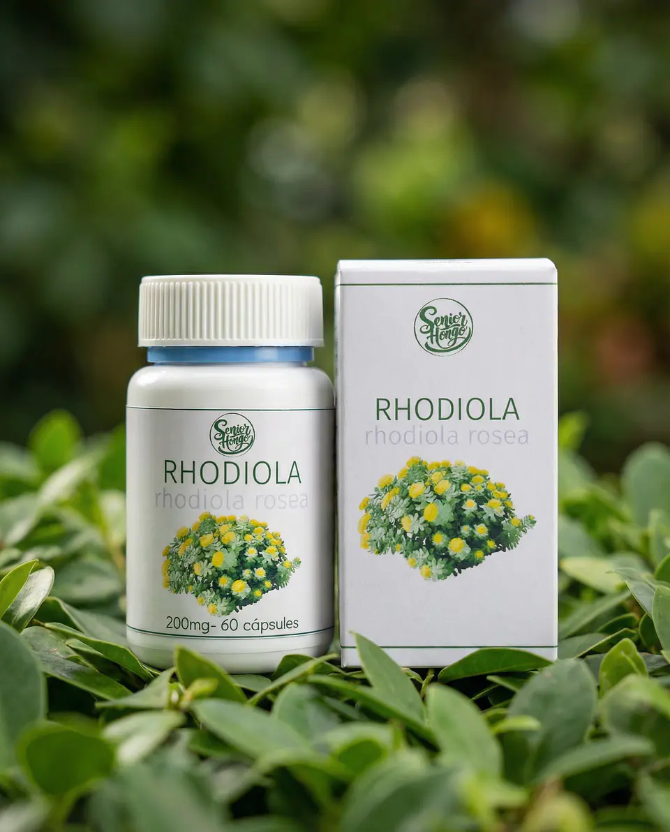 Rhodiola rosea extracto 200 mg – 60 Cápsulas 1