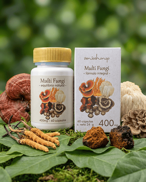 Multi Fungi - El sistema más completo en una sola fórmula.