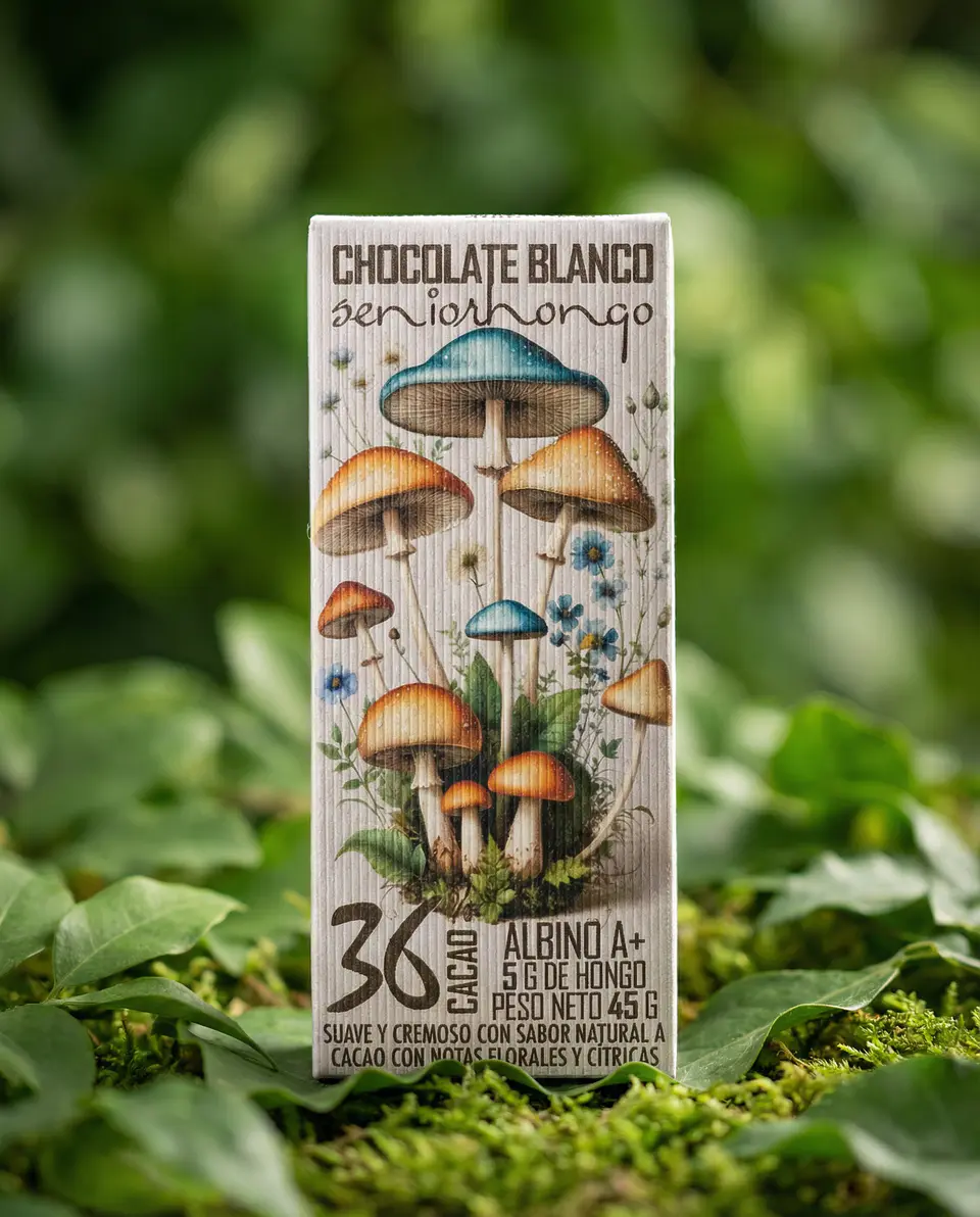 FungiMente Chocolate Barra 5g 4