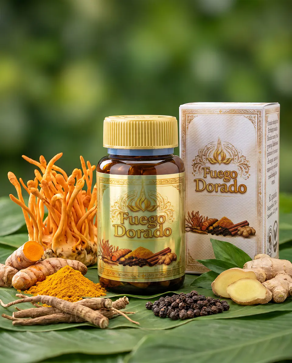 FUEGO DORADO🔥 Activa la Energía Digestiva - Potente Antiinflamatorio 1