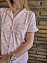 Pijama Valentina / Vichy Rosado 