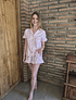 Pijama Valentina / Vichy Rosado 