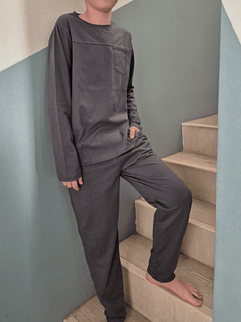 Pijama Andrés niño/ Gris 1